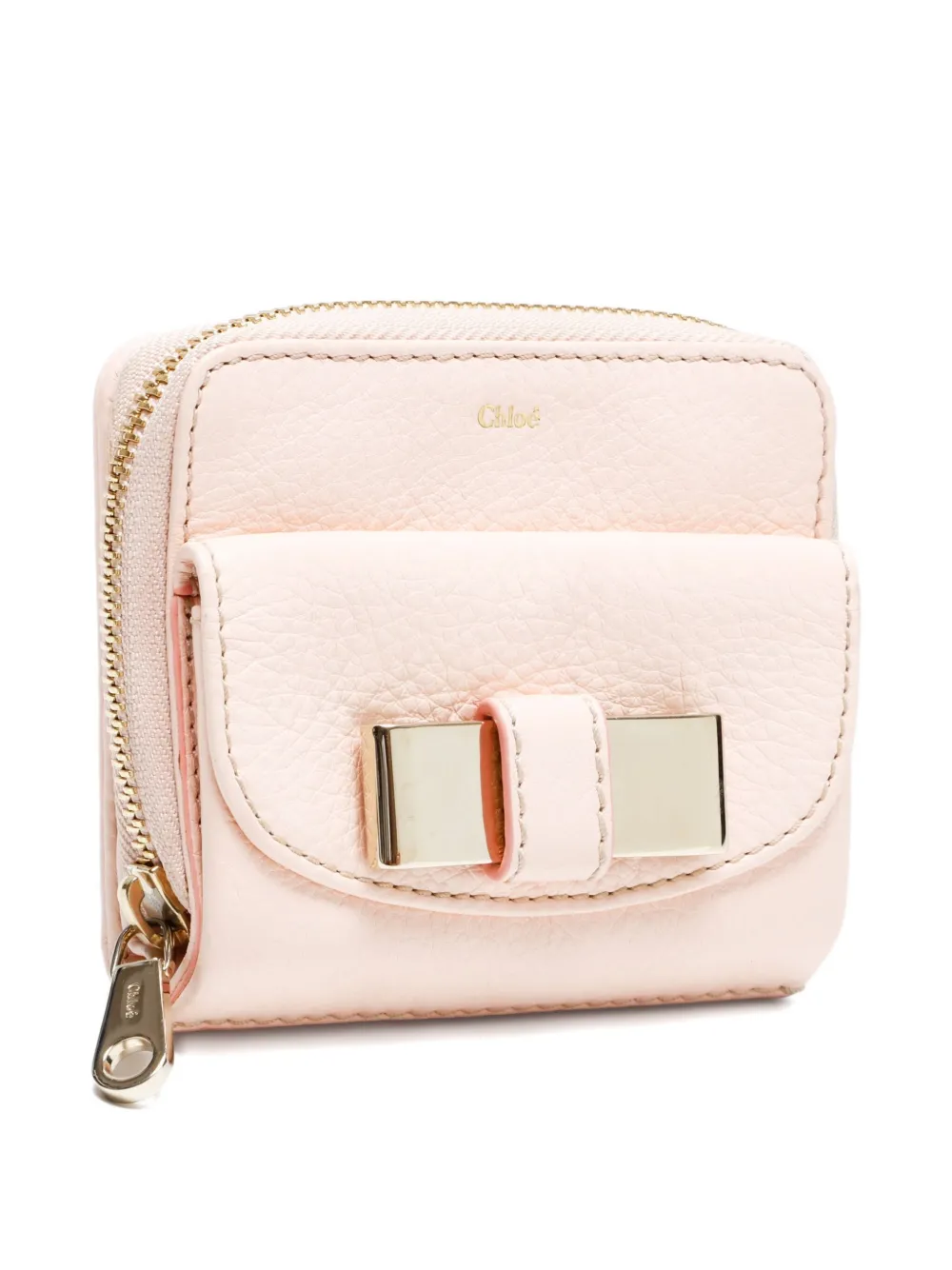Pre-owned Chloé 2000-2015 Leather Wallet In Pink