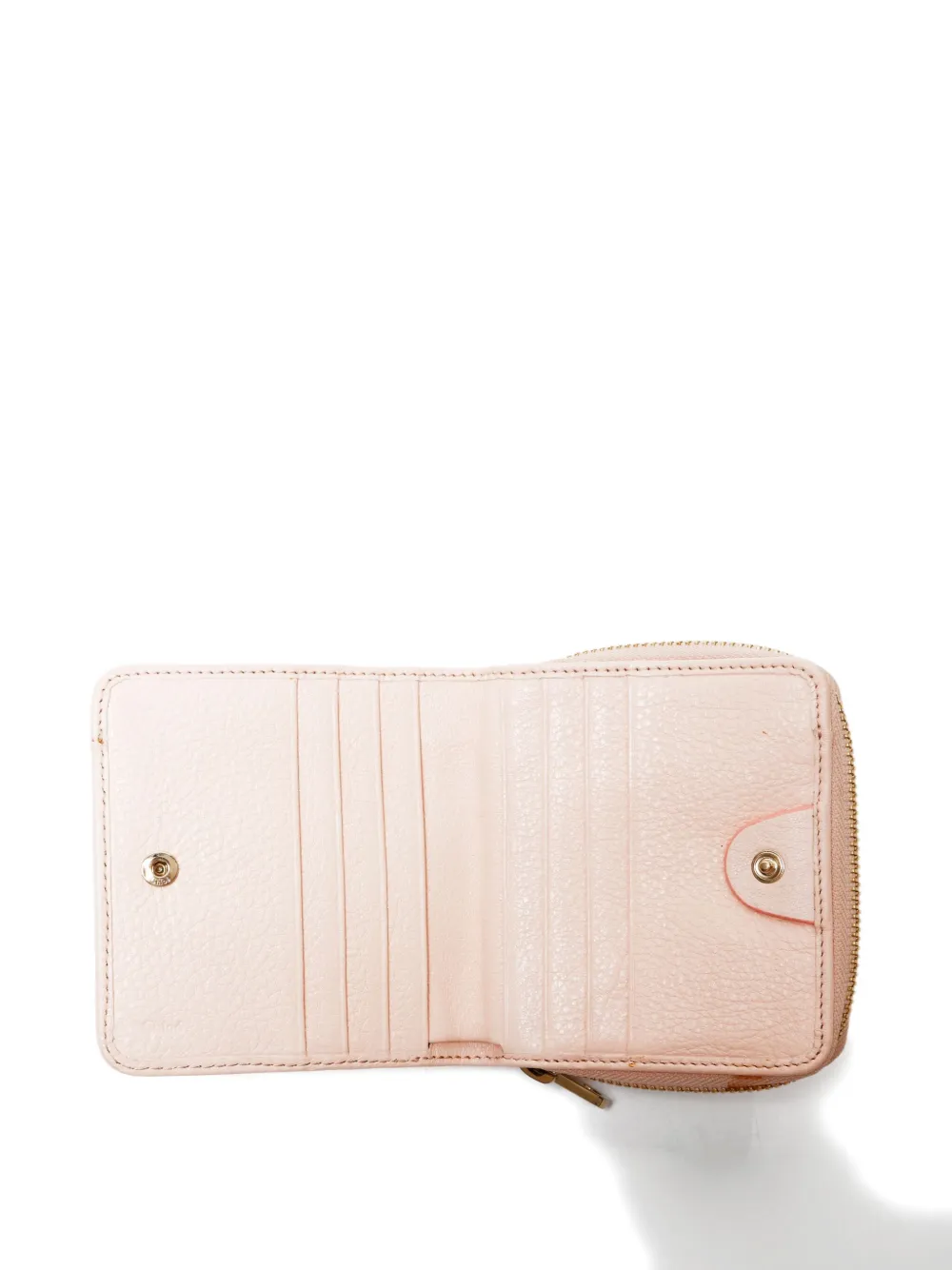 Pre-owned Chloé 2000-2015 Leather Wallet In Pink