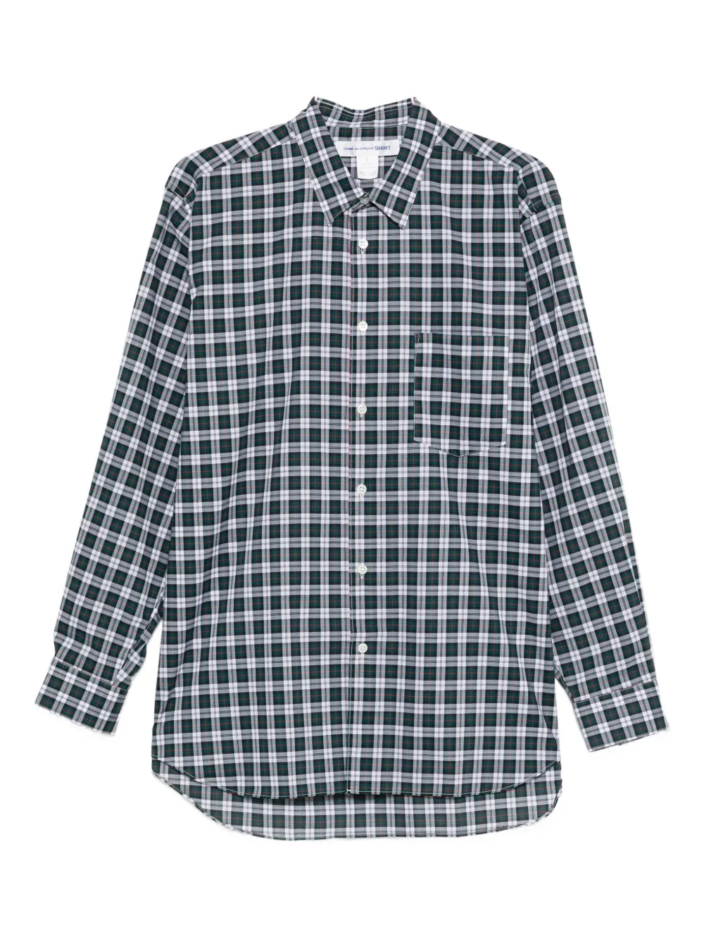 Comme Des Garçons Shirt Hemd Mit Karomuster In Multi