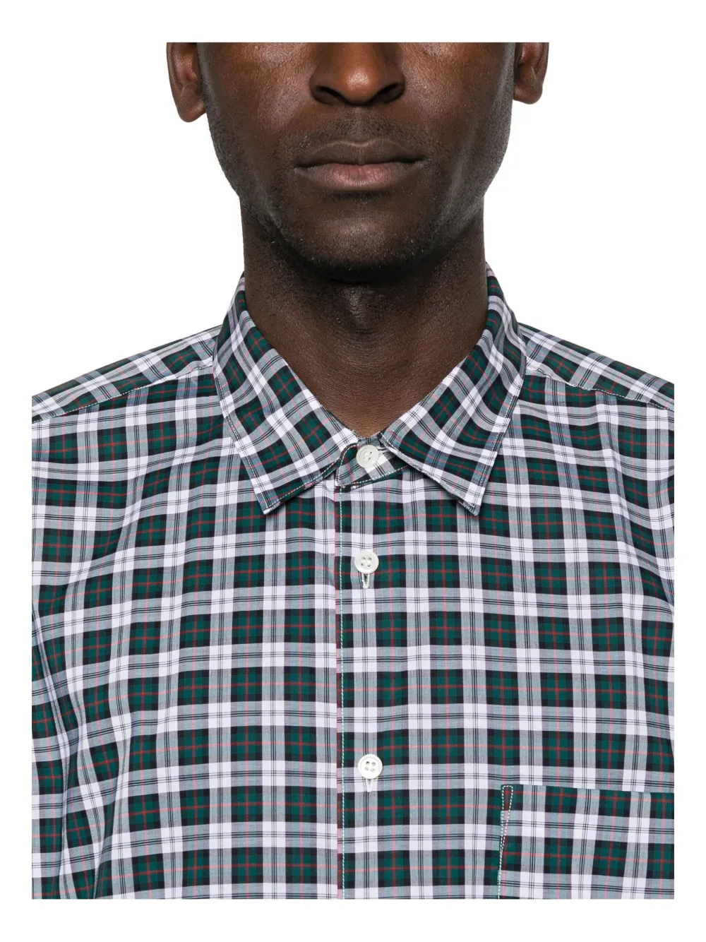 Comme Des Garçons Shirt Hemd Mit Karomuster In Multi