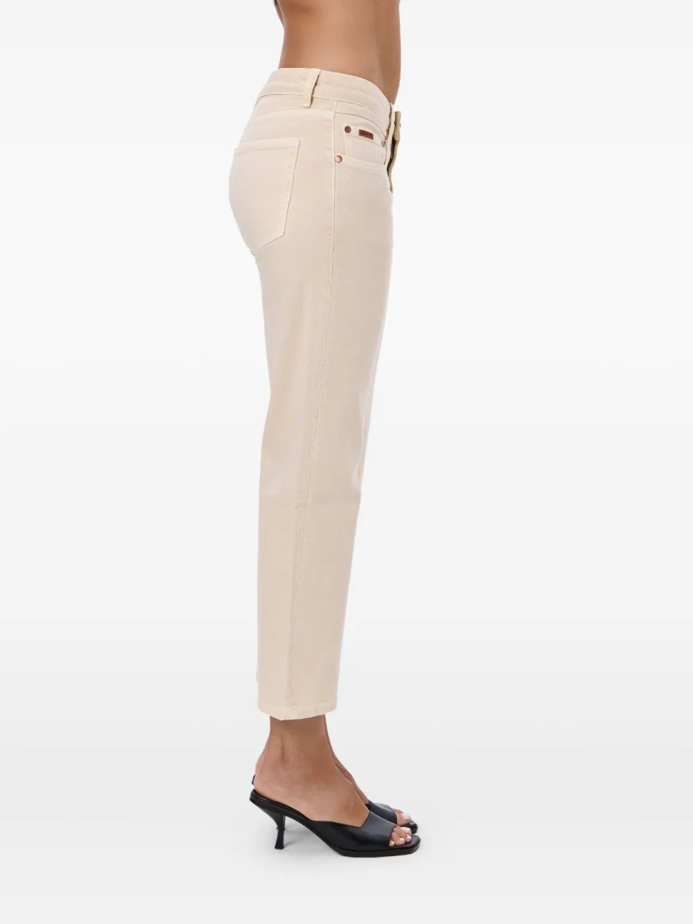No44 Ivy Ankle Jeans In Neutral