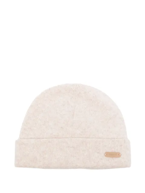 YERSE gorro de tejido fino de canalé