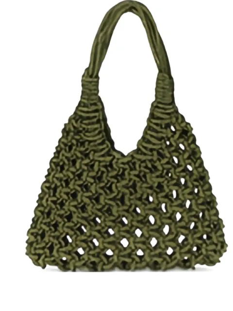 Hibourama crystal-embellished shoulder bag