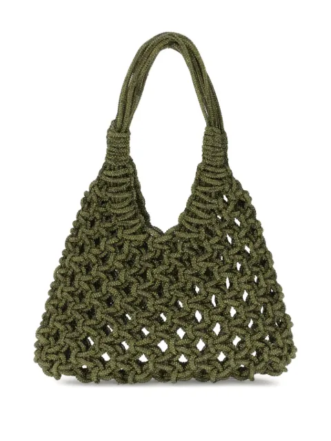 Hibourama crystal-embellished shoulder bag