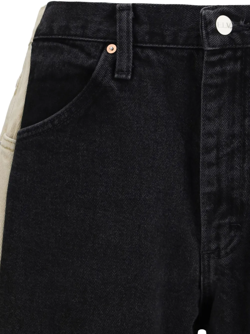 E.l.v Denim E. L.v. Denim Freya Jeans In Black