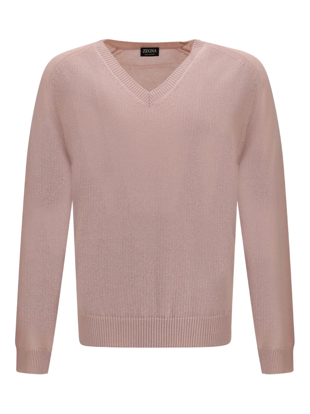Zegna suéter con cuello en V | rosado | Image 1