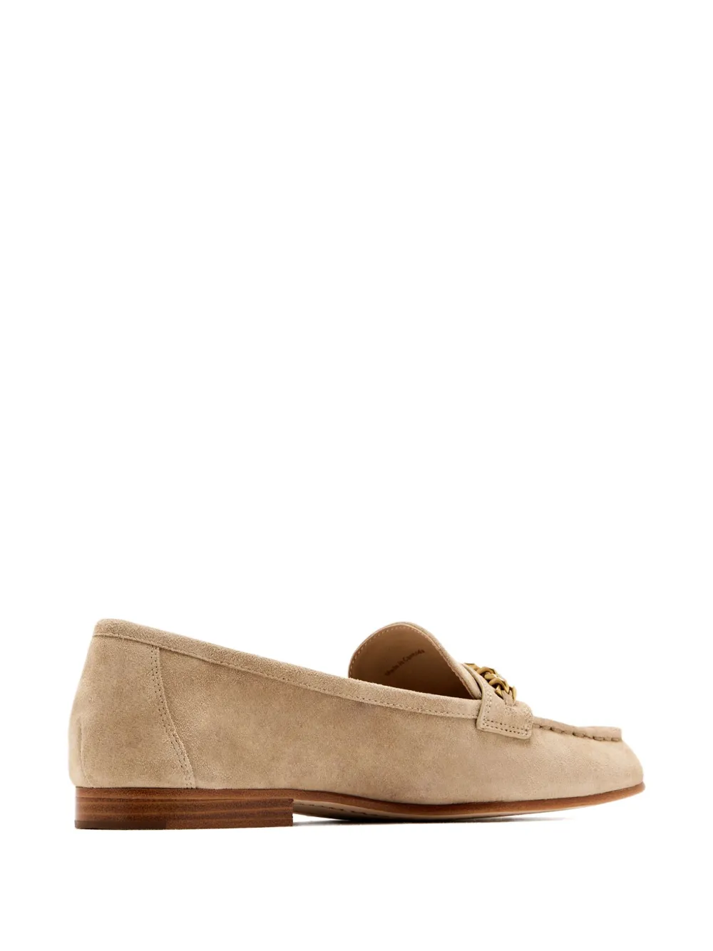 Veronica Beard Loafers verfraaid met ketting Beige