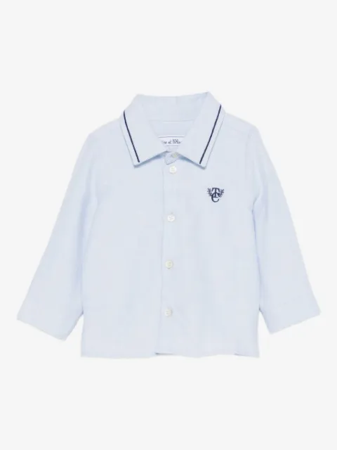 Tartine Et Chocolat camisa con cuello bordado