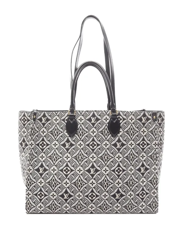 Louis Vuitton Pre-Owned 2021-2025 Monogram Since 1854 Onthego GM Satchel  Black FARFETCH IN