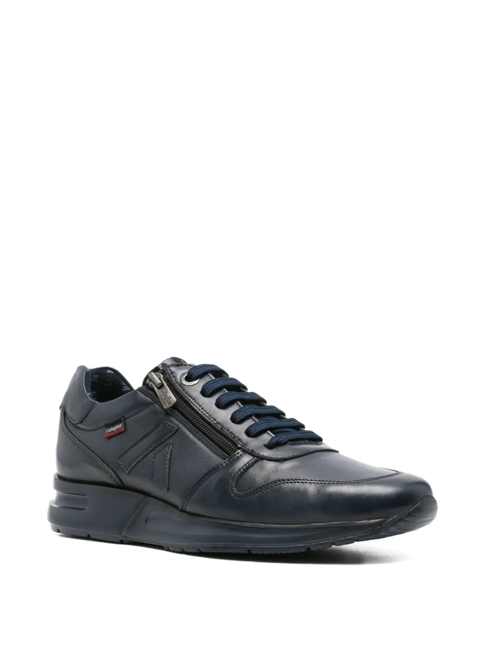 callaghan Leren sneakers Blauw