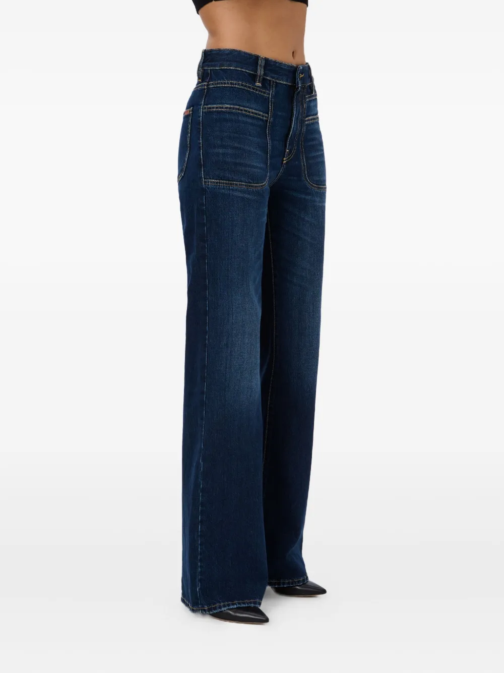 No44 Lily jeans Blauw