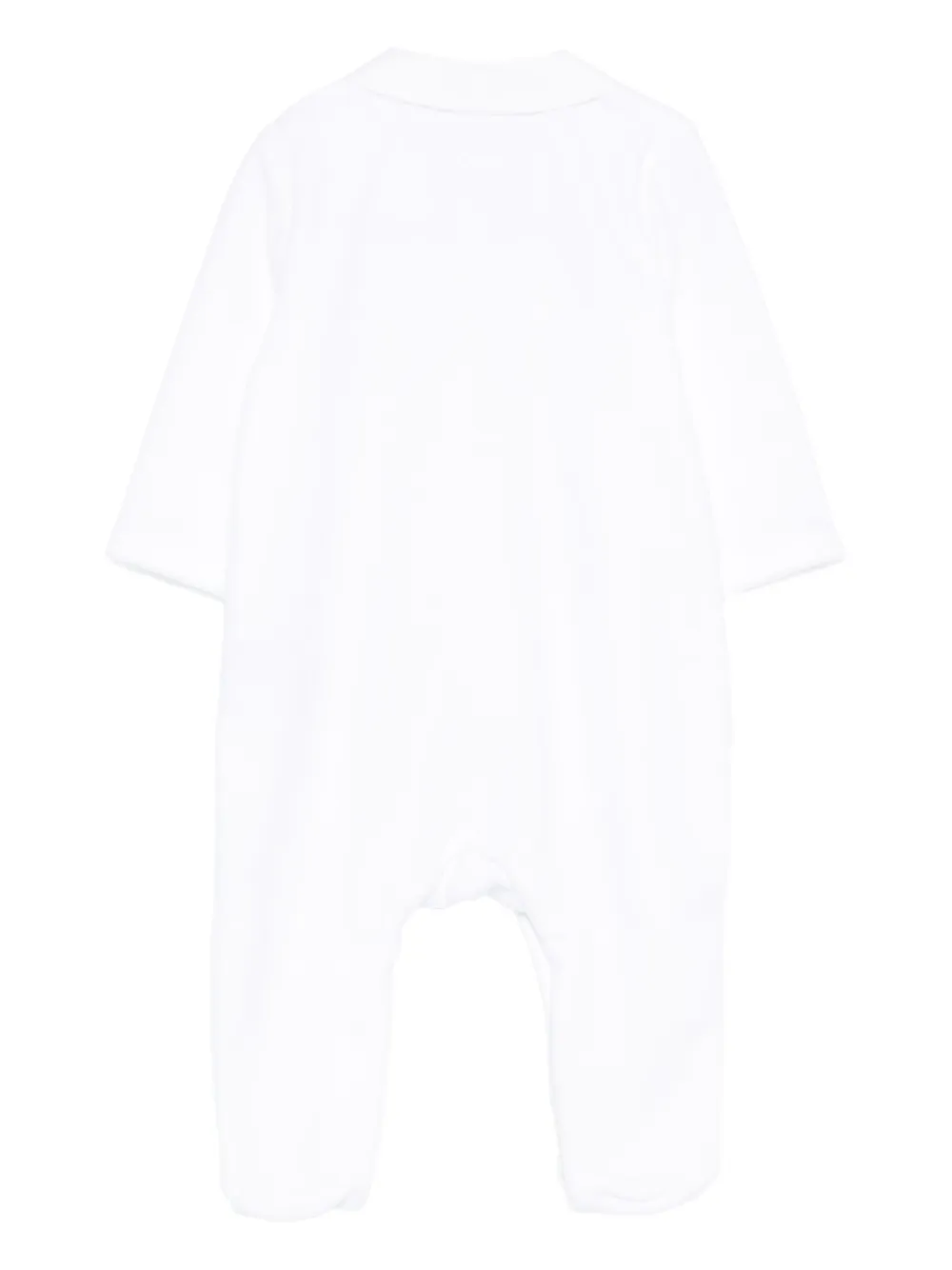 Tartine Et Chocolat hedgehog-button pajama - Wit