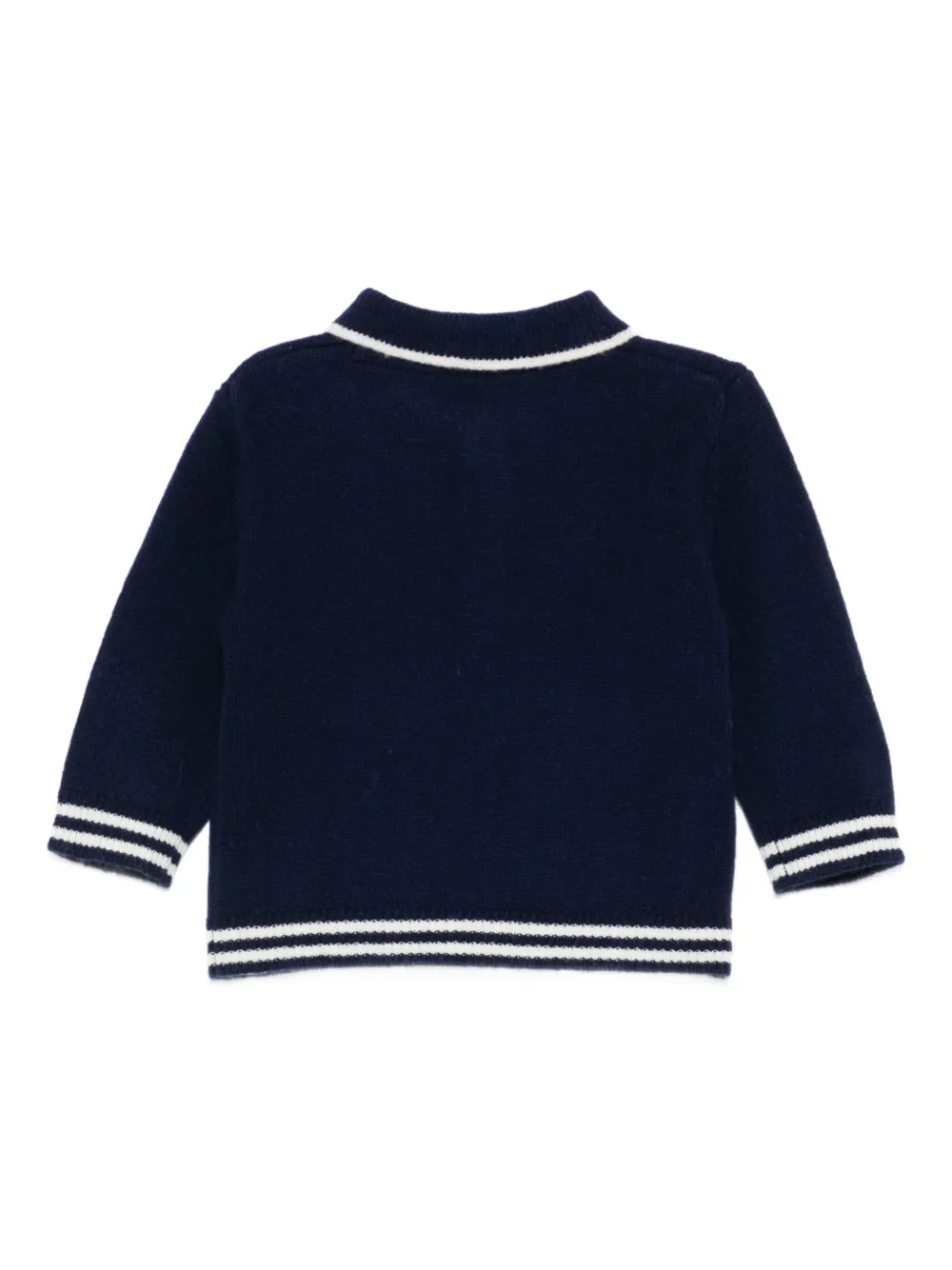 Tartine Et Chocolat knitted polo shirt - Blauw