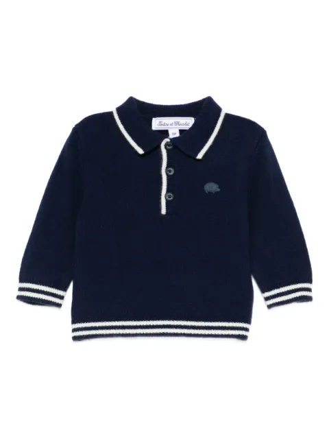 Tartine Et Chocolat knitted polo shirt