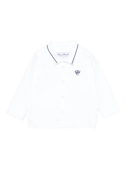 Tartine Et Chocolat polo con logo bordado