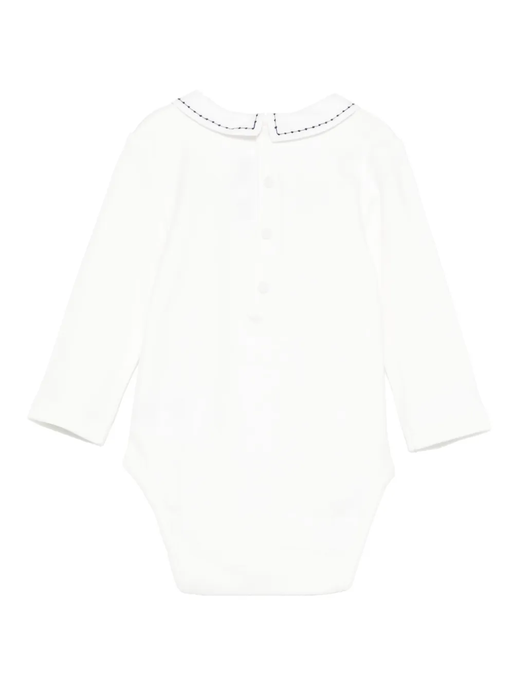 Tartine Et Chocolat Peter Pan-collar body - Wit