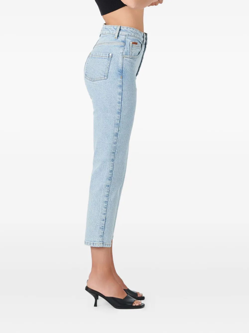 No44 Button-fly Jeans In Blue