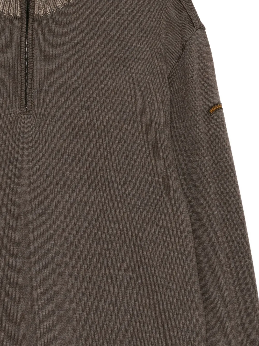  Paul & Shark Wool Half-zip Jumper - Brown 