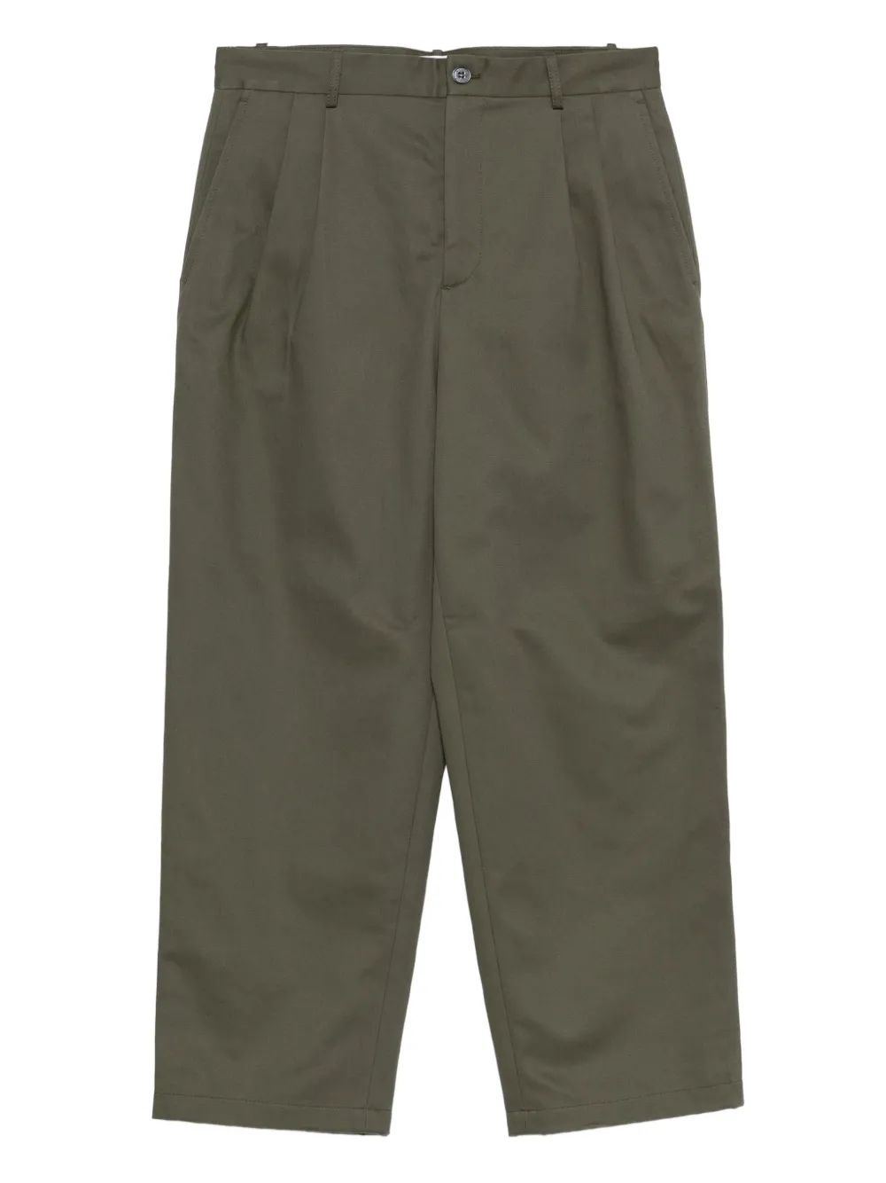 Maison Kitsuné straight-leg trousers - グリーン Maison Kitsuné straight-leg trousers - グリーン