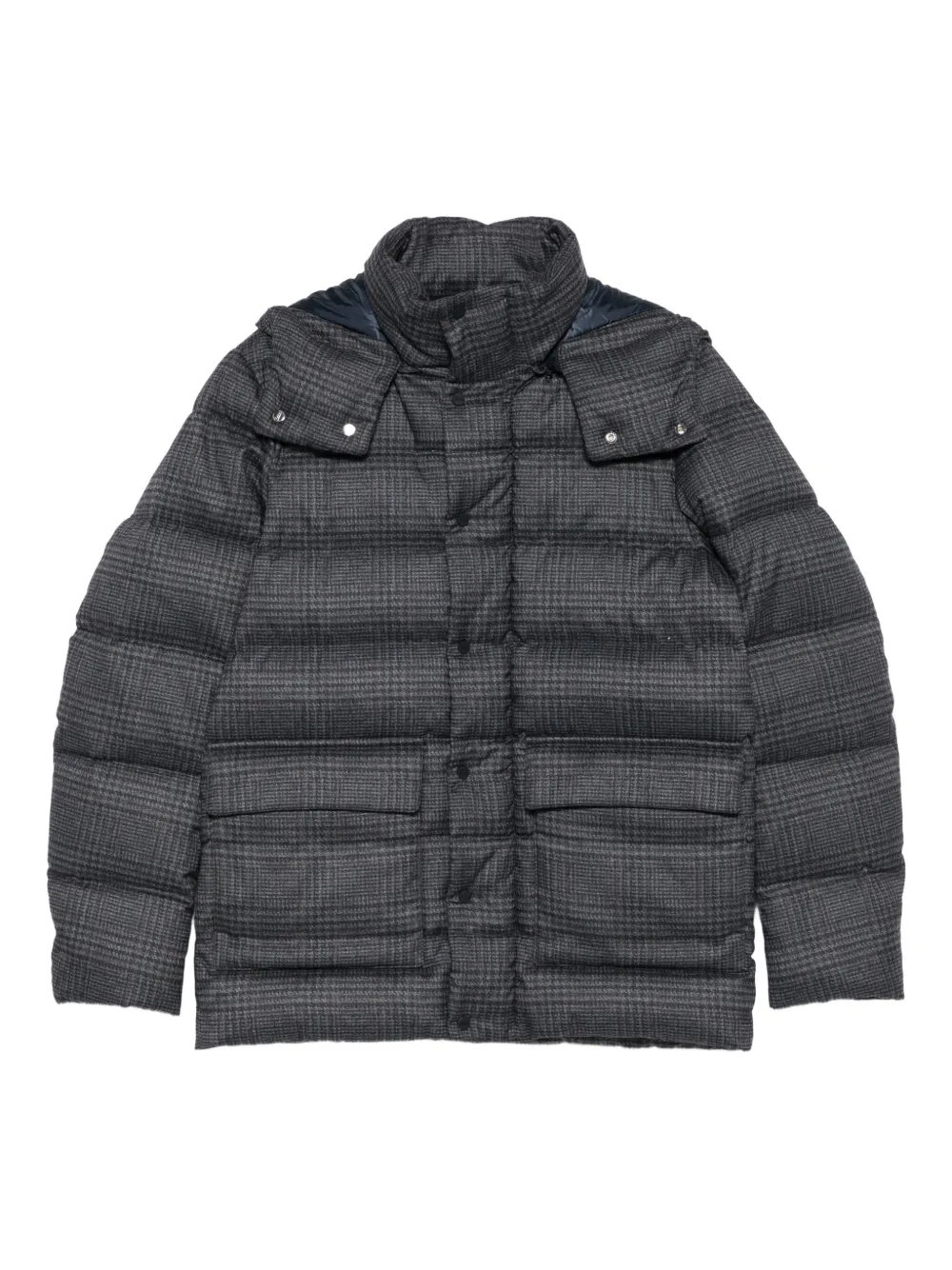 Herno abrigo capitonado con capucha | gris | Image 1