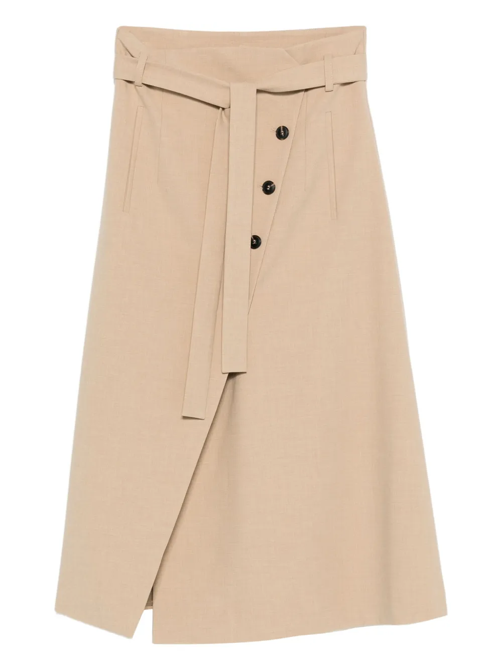 PSOPHIA belted skirt | Neutrals | Image 1