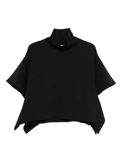 PSOPHIA high-neck panelled top