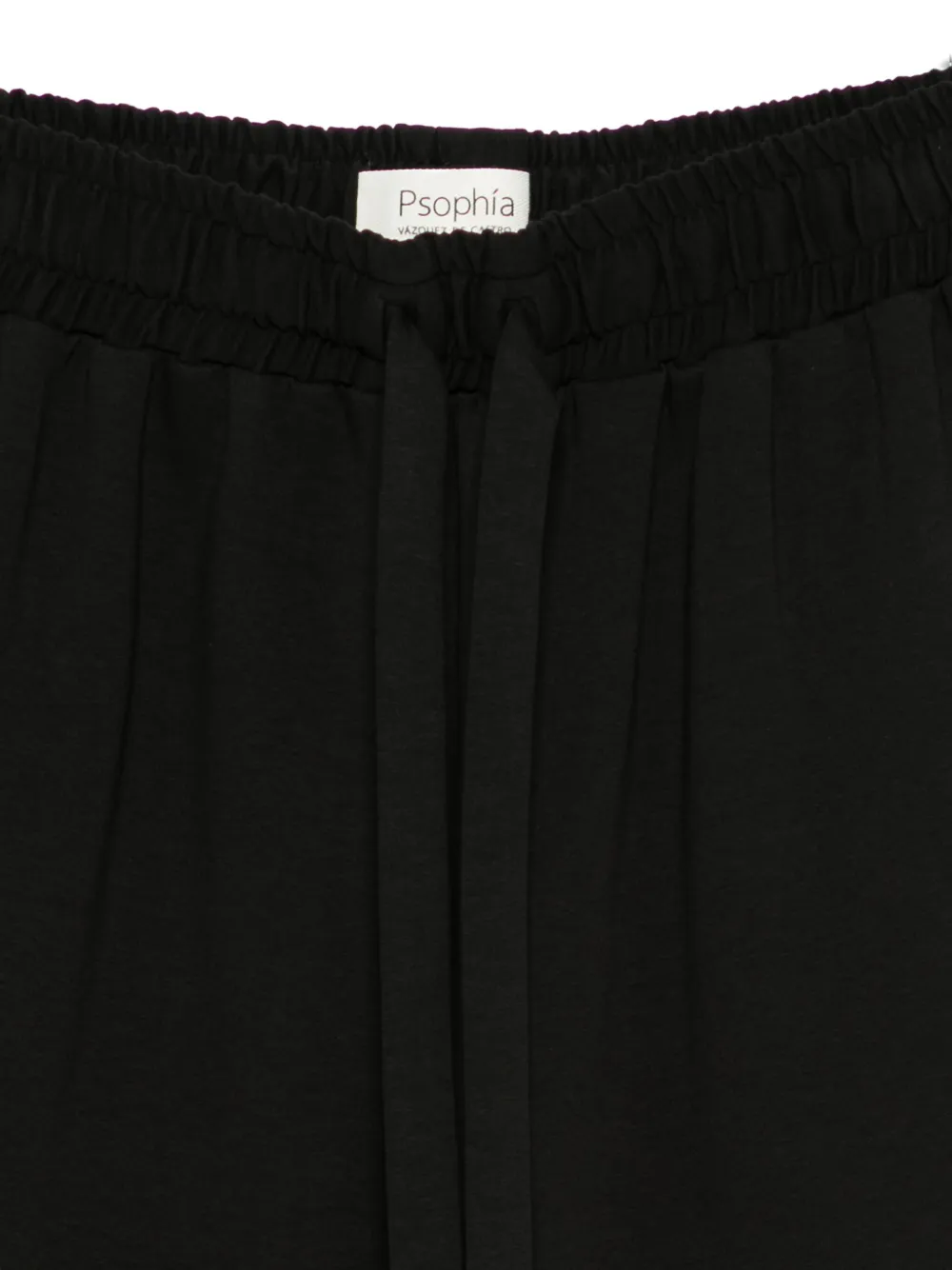 Psophia Drawstring Trousers In Black