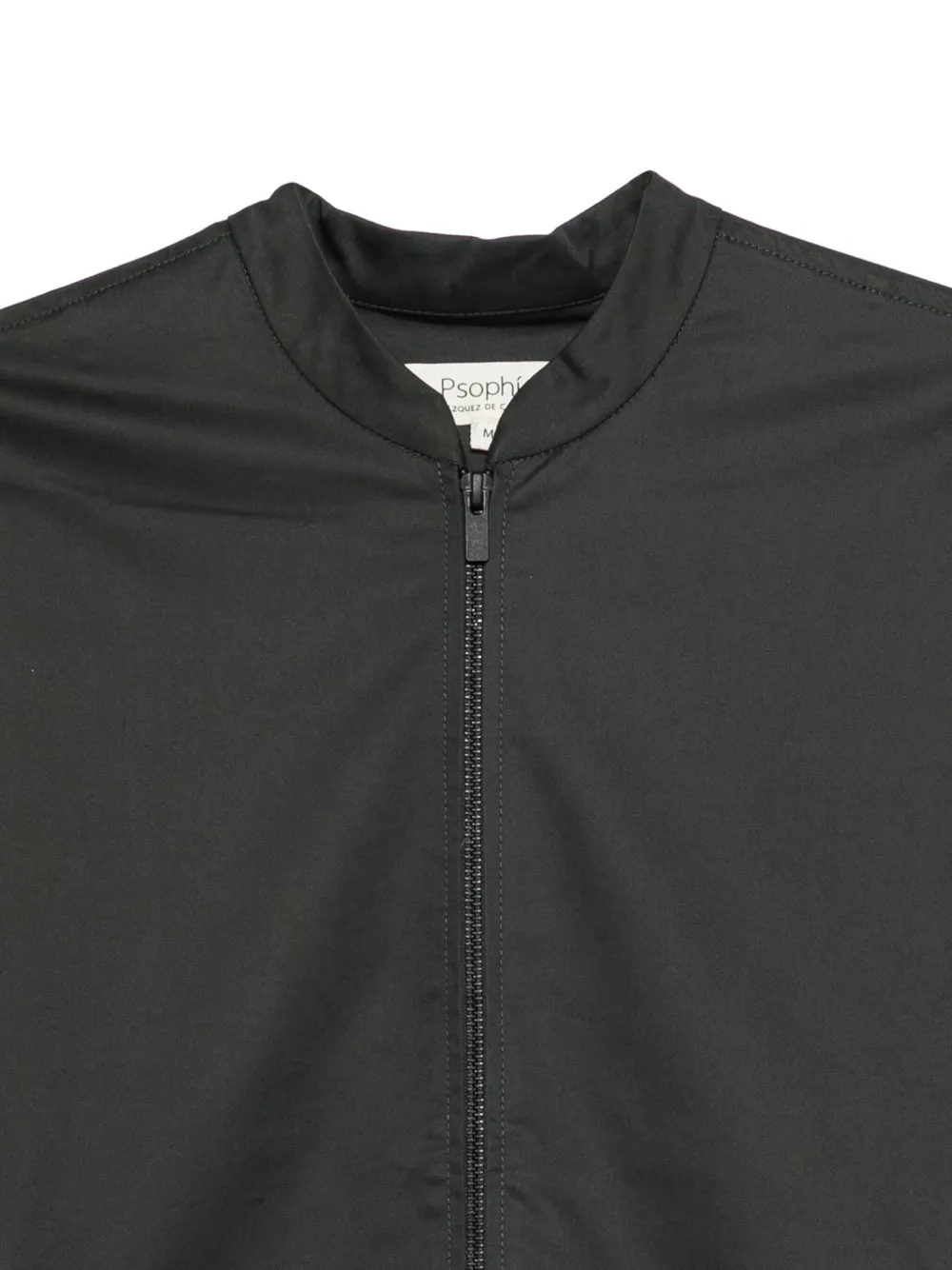 Psophia Zip-up Shirt In Green