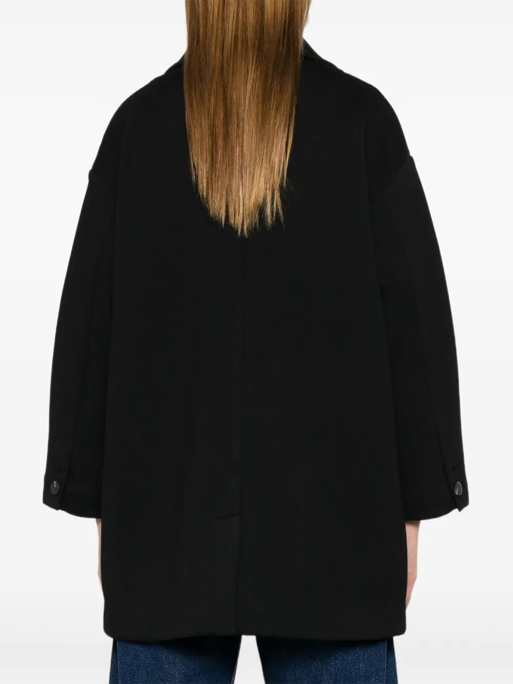 PSOPHIA Jack met dubbele rij knopen Zwart