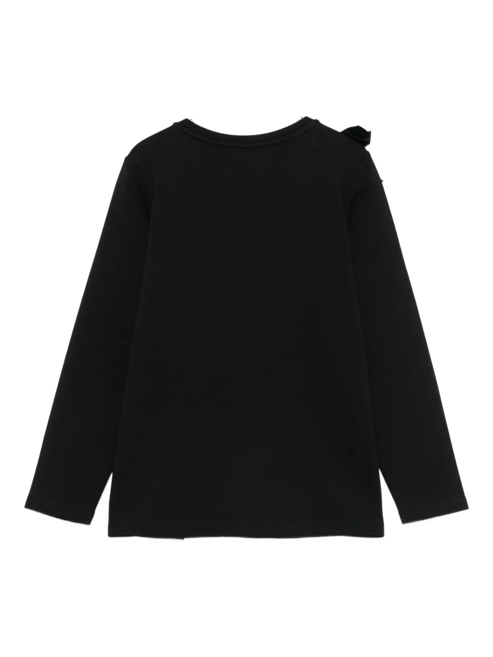PSOPHIA Shirt met strikdetail - Zwart