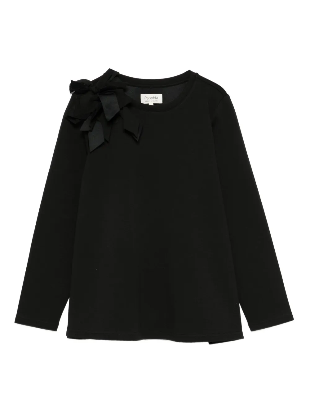 PSOPHIA bow-detail blouse | Black | Image 1