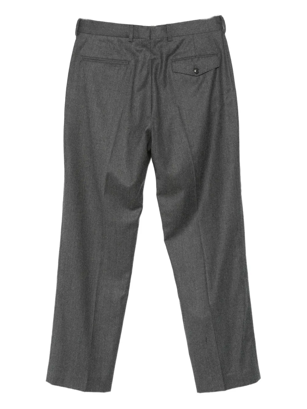 Paul Smith Pressed-crease Trousers In Gray