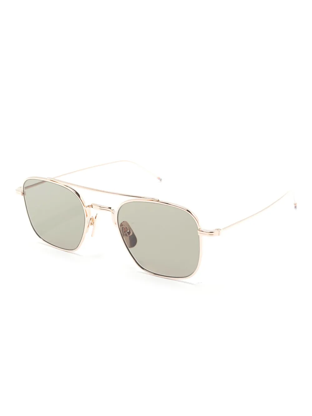 Thom Browne Eyewear pilot-frame sunglasses | Men | Image 2