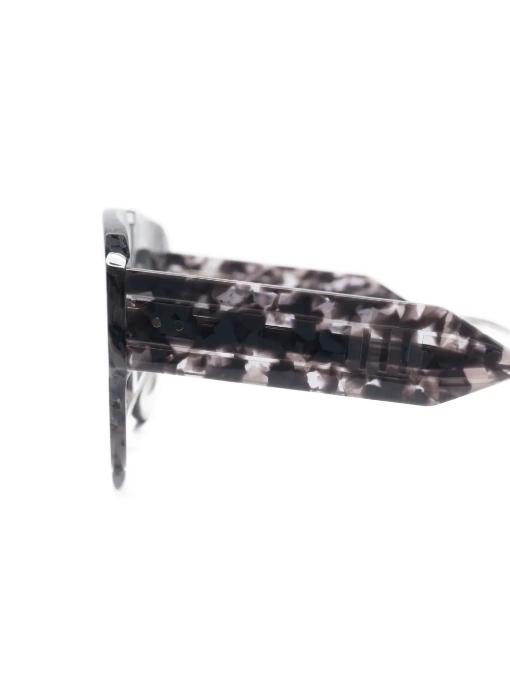 Thom Browne Geometric-frame Sunglasses In Gray