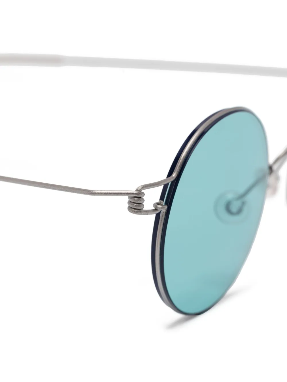 Lindberg Zonnebril met rond montuur Zilver