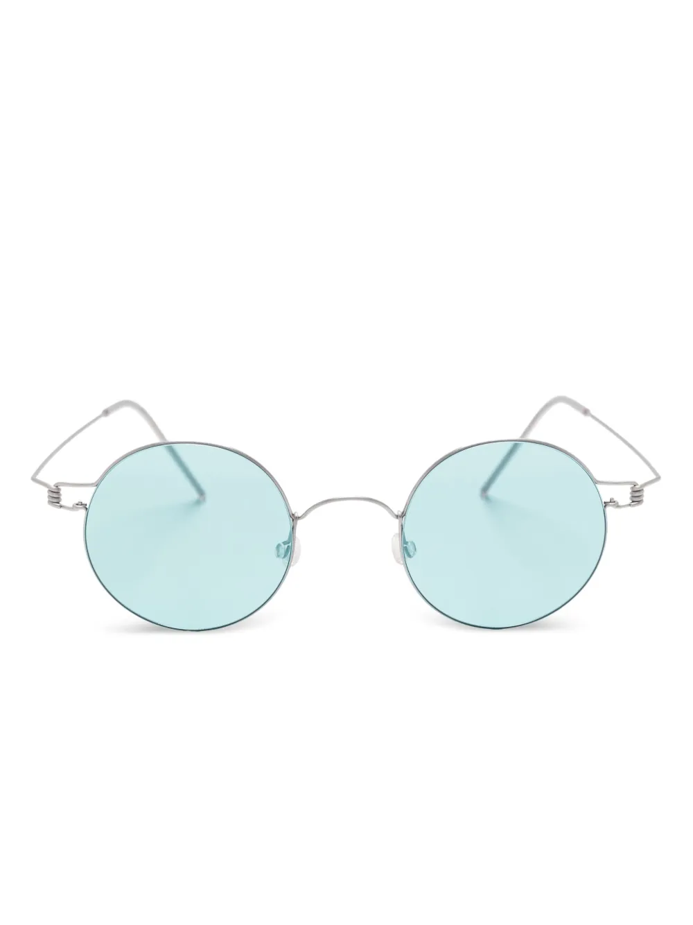 Lindberg round-frame sunglasses | Silver | Image 1