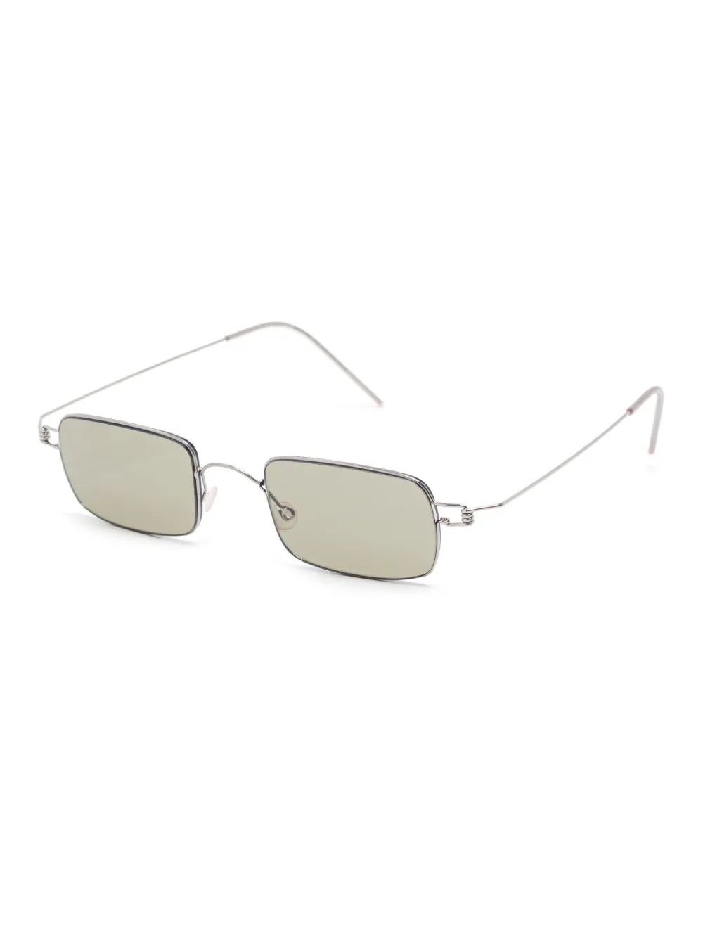 Lindberg rimless rectangle-frame sunglasses | Men | Image 2