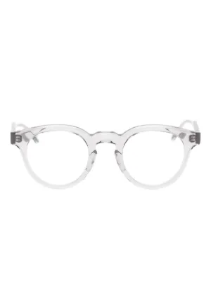 Anna Karin karlsson glasses crystal frames kiki on the string accessory eyewear ANNA-KARIN KARLSSON Kiki String Embellished Glasses | Grey  main image 2