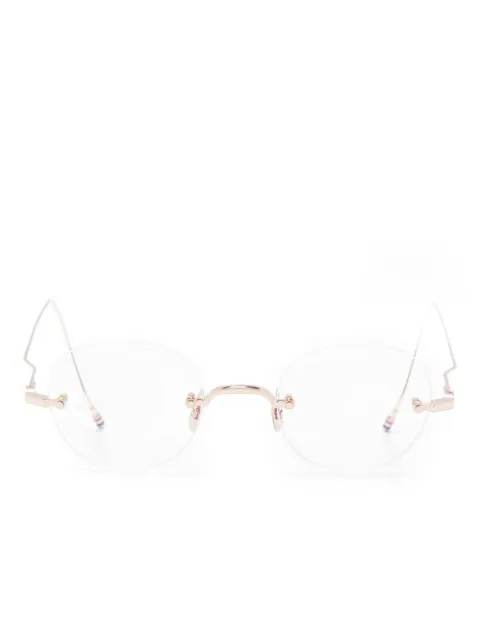 Thom Browne Eyewear round-frames rimless glasses