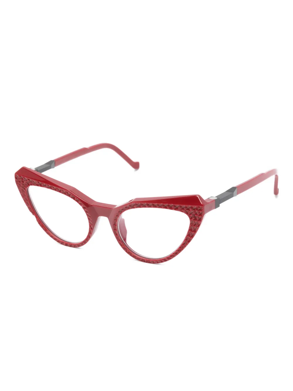 VAVA Eyewear textured cat-eye-frame  glasses | Men | Image 2