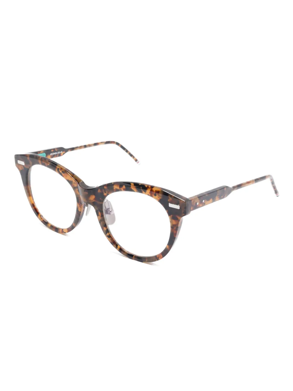 Thom Browne Eyewear tortoiseshell-effect glasses | Men | Image 2