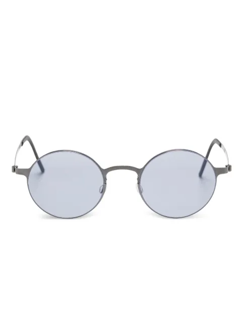 Lindberg Strip oval-frame sunglasses