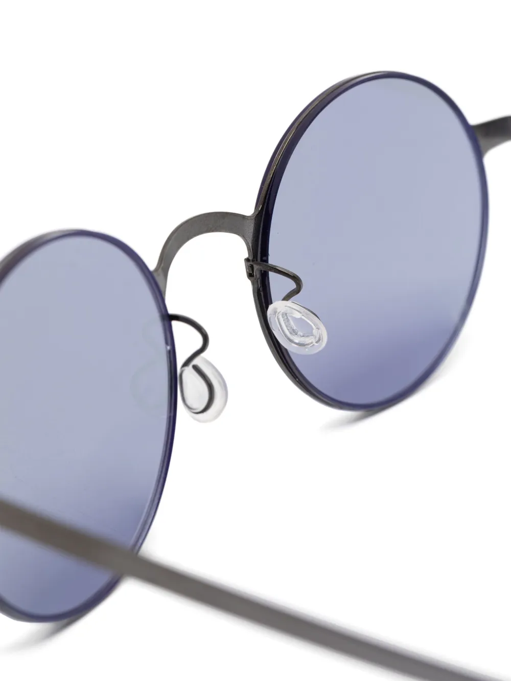 Lindberg Strip zonnebril met ovalen montuur Grijs