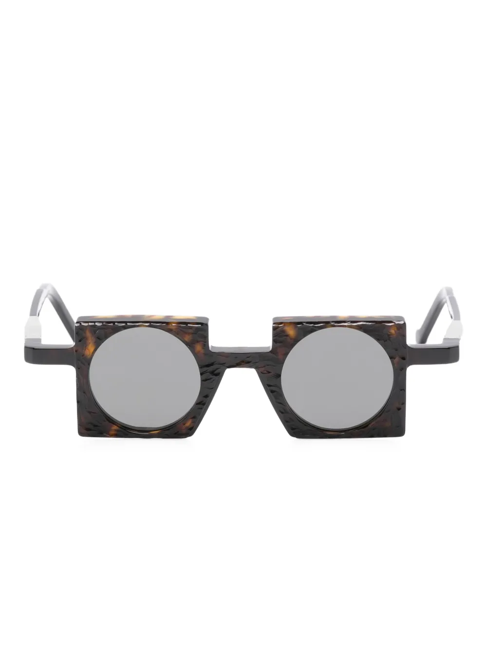 VAVA Eyewear Picotado square-frame sunglasses | Brown | Image 1