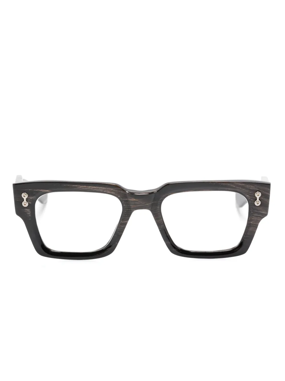 Akoni square-frame glasses | Black | Image 1