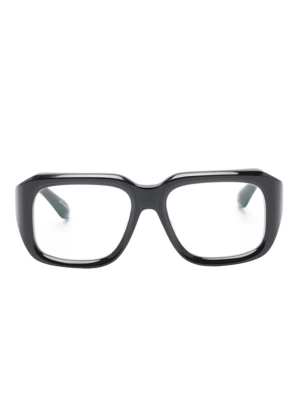 Matsuda lunettes de vue à monture rectangulaire | noir | Image 1