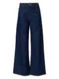 No44 curved-seam jeans - Blue
