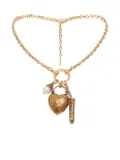Chloé heart-charm chain bracelet - Gold