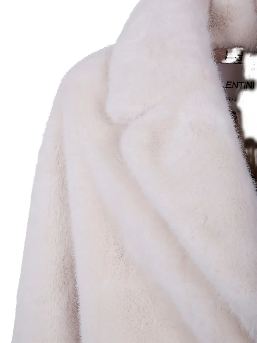 Valentini 1972 Faux-fur Collared Jacket In Neutral