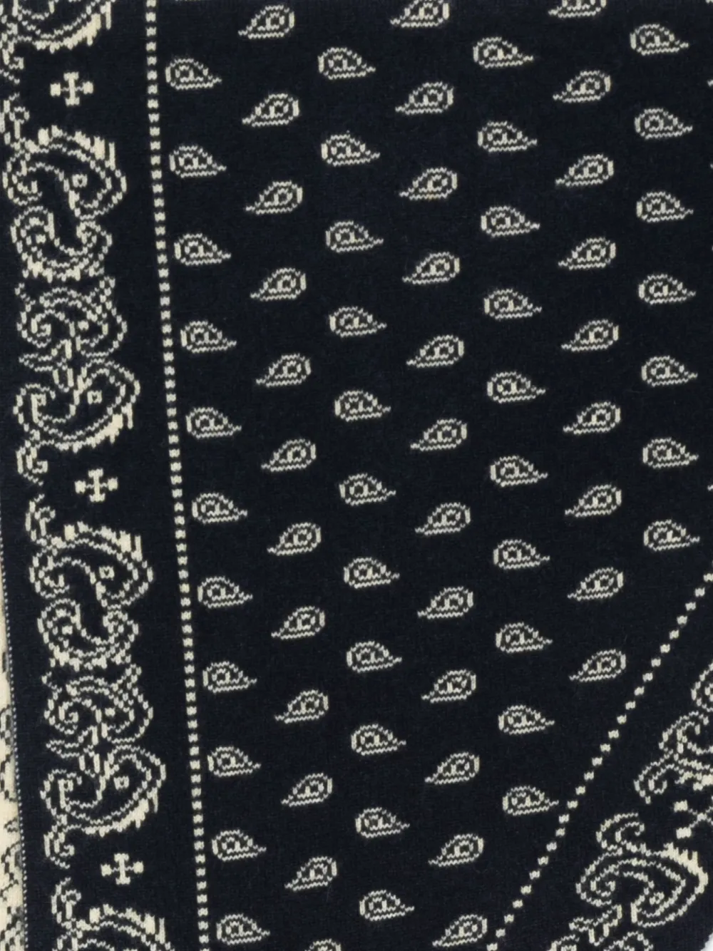 Guest In Residence Paisley-pattern Bandana Scarf In Blue